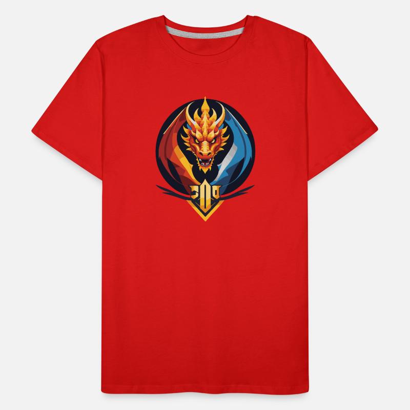 Dragon T-shirt bio Premium Homme