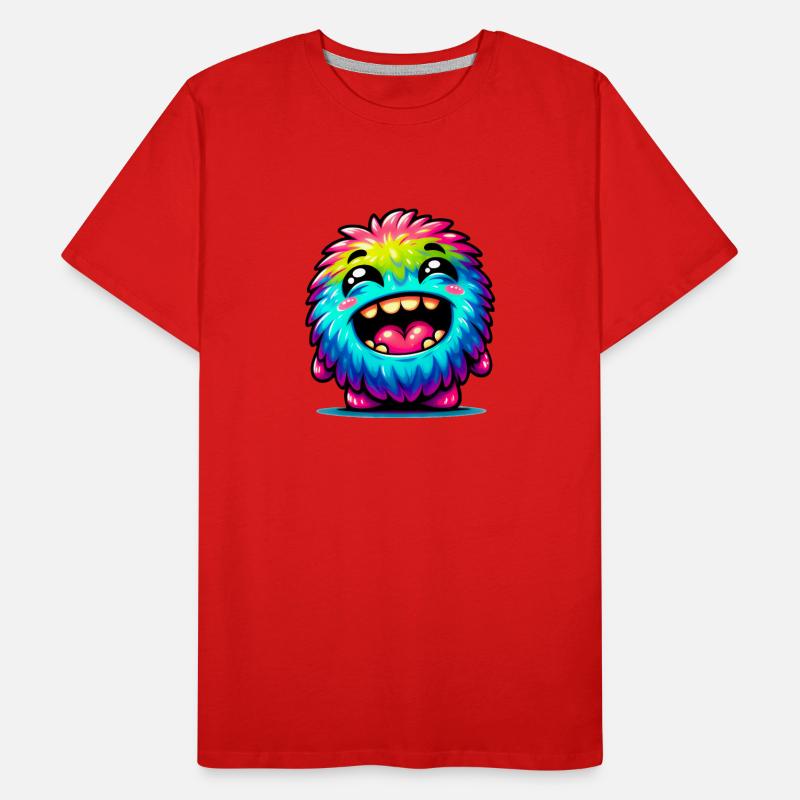 Petit monstre mignon T-shirt bio Premium Homme