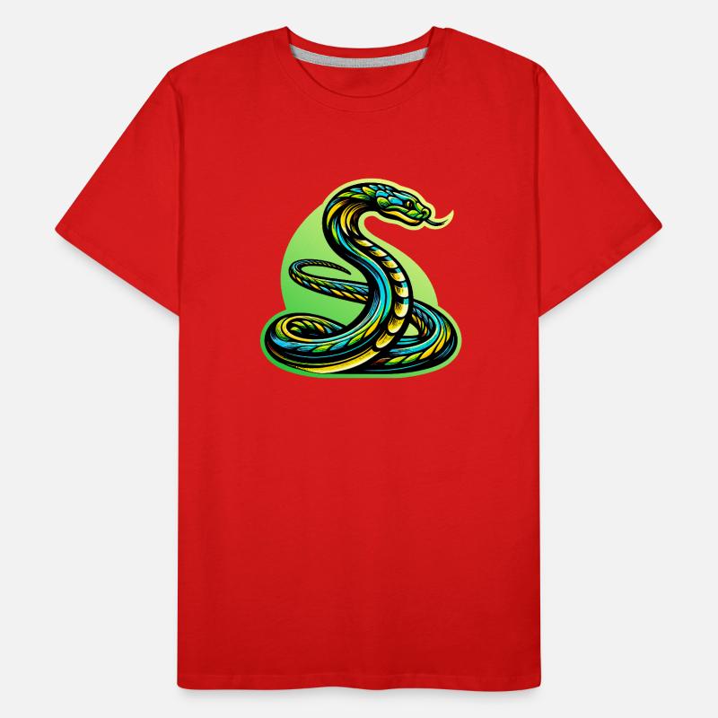 Serpent T-shirt bio Premium Homme