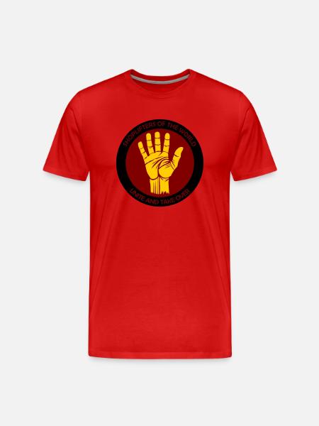 Shoplifters unite! - Men's Premium Organic T-Shirt - red