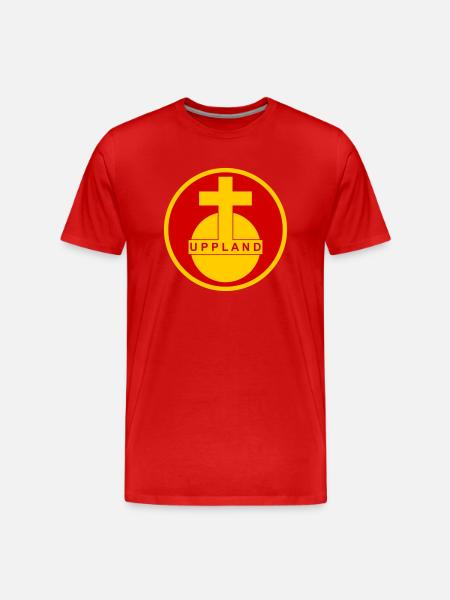 UPPLAND - Men's Premium Organic T-Shirt - red