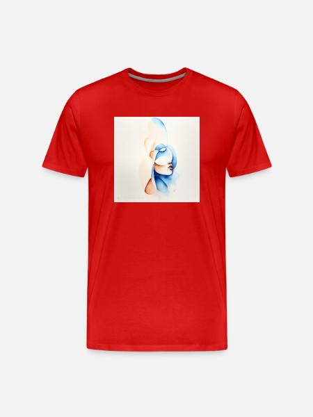 Women's Art - Men's Premium Organic T-Shirt - red