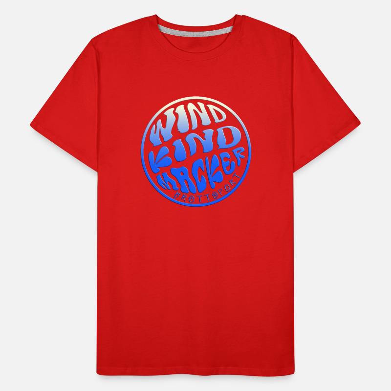 WINDKIND Macker Männer Premium Bio T-Shirt