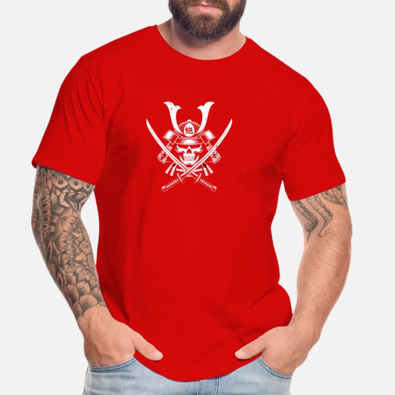 Japanese Samurai Warrior Men's Premium Organic T-Shirt
