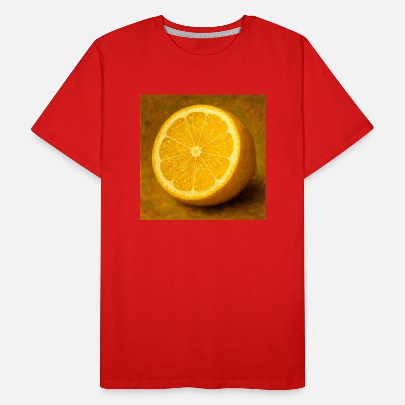 Split lemon Men's Premium Organic T-Shirt