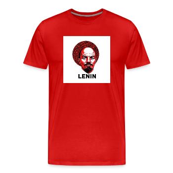1751409696976 - Männer Premium Bio T-Shirt - Rot - Vorne - Damien (186cm)