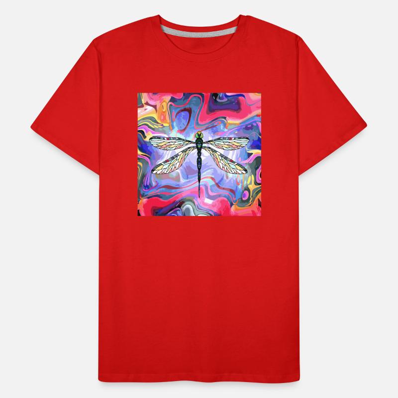 Libellule T-shirt bio Premium Homme