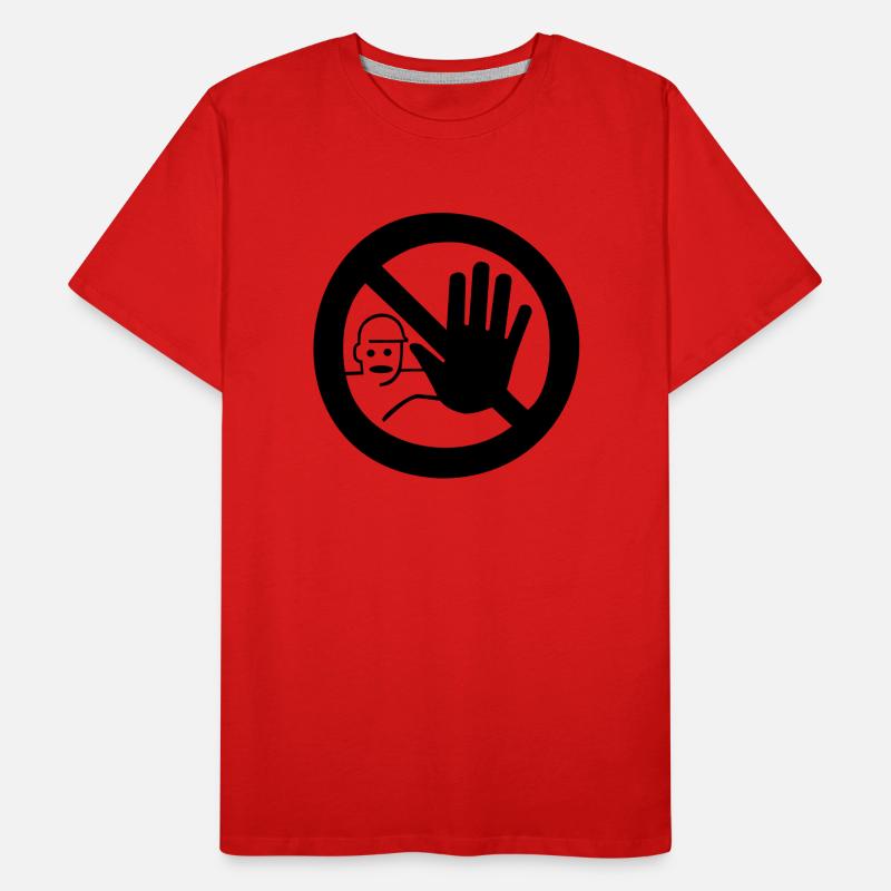 STOP Men's Premium Organic T-Shirt