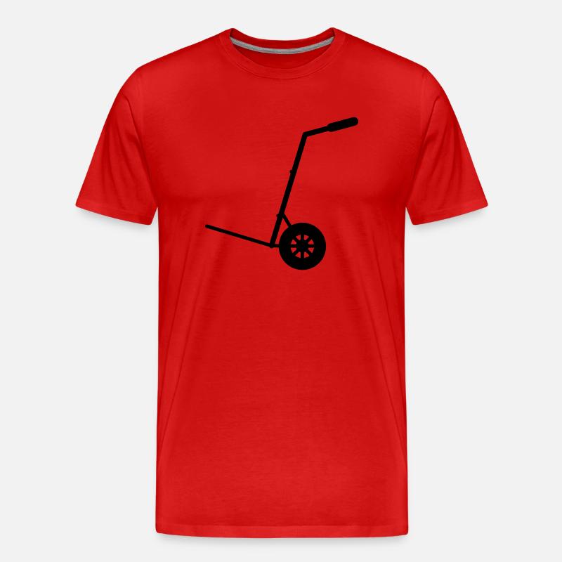 Sackkarre - Männer Premium Bio T-Shirt - Rot