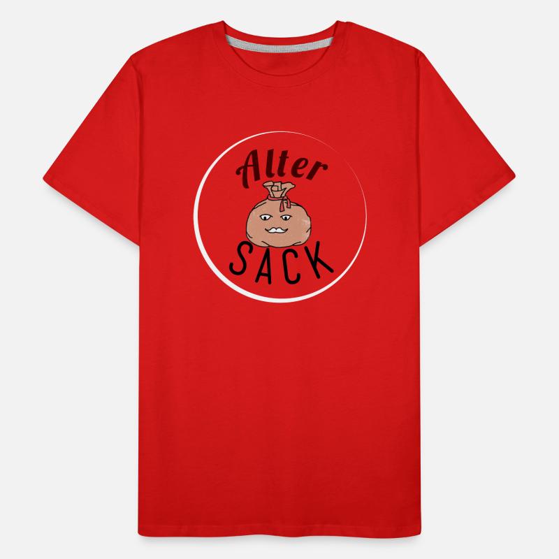 Alter Sack Männer Premium Bio T-Shirt