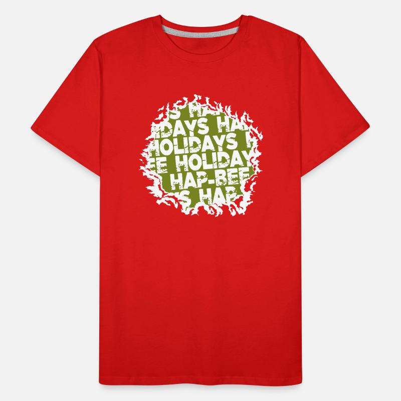 geek funny present present idea nature Männer Premium Bio T-Shirt