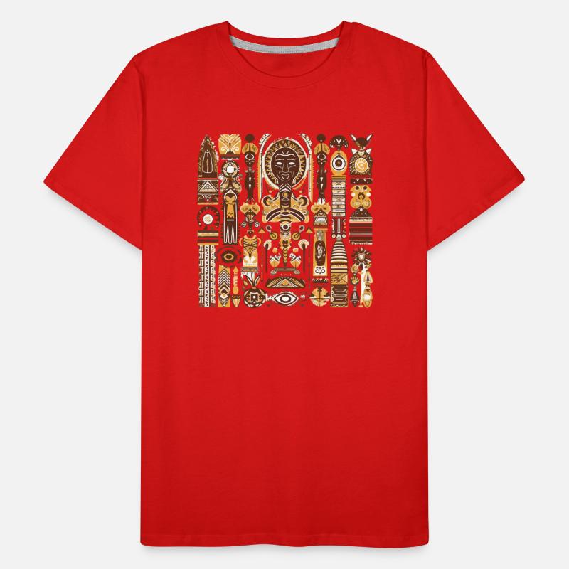 African folklore Men's Premium Organic T-Shirt