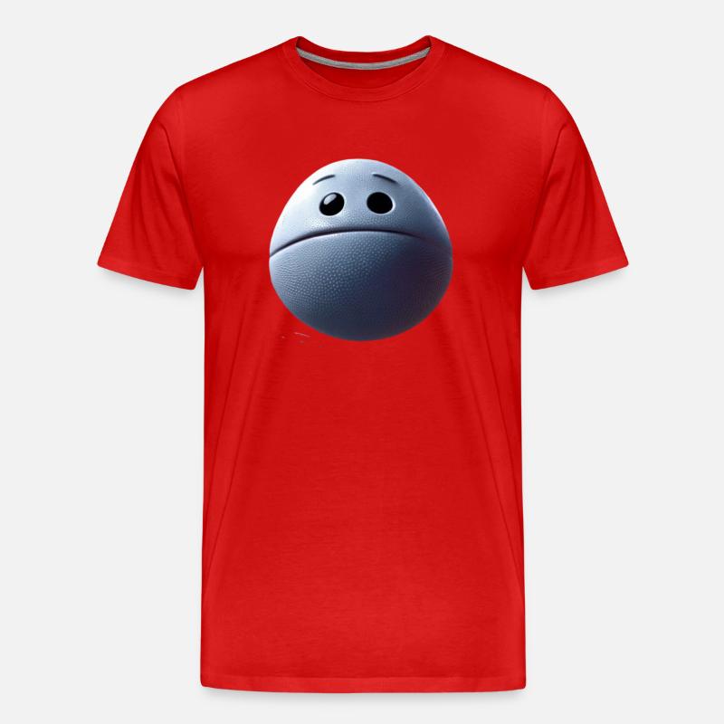 platsch - Männer Premium Bio T-Shirt - Rot