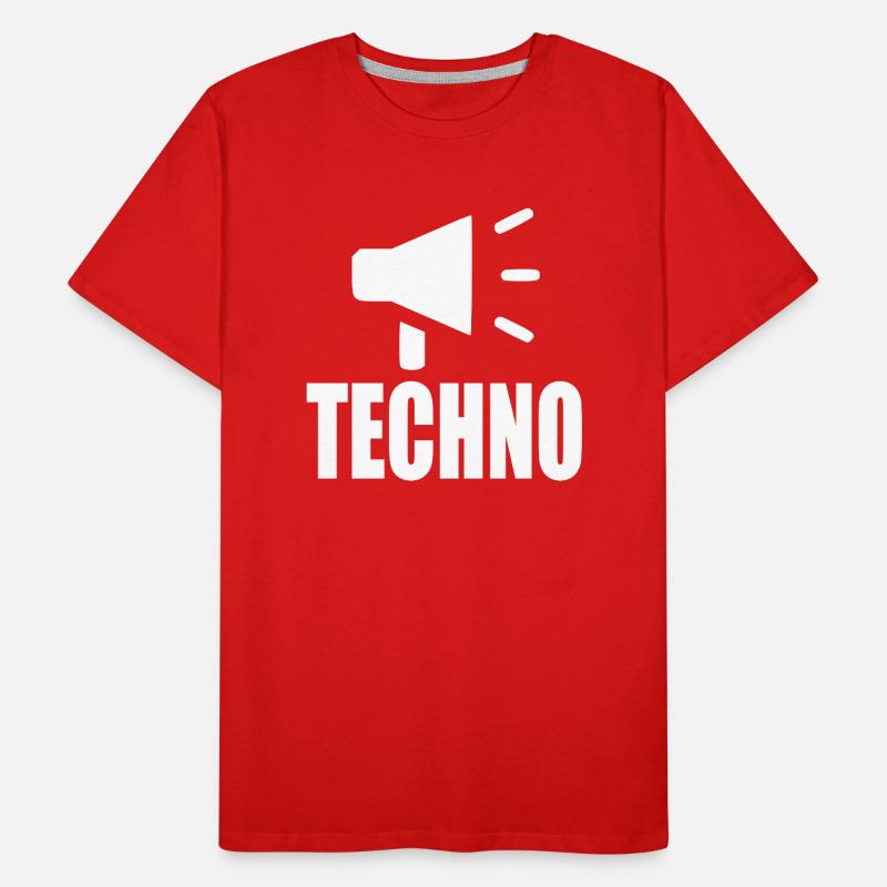 Techno T-shirt bio Premium Homme