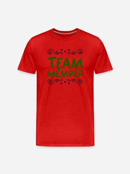 Équipier - T-shirt bio Premium Homme - rouge