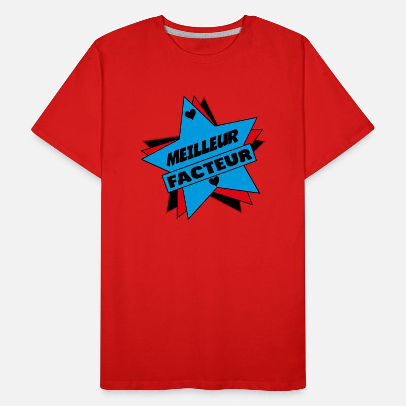BESTER FAKTOR Männer Premium Bio T-Shirt