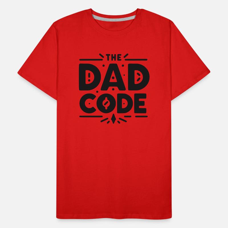 The Dad Code Men's Premium Organic T-Shirt