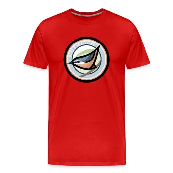 Kleiber - Männer Premium Bio T-Shirt - Rot - Vorne - Damien (186cm)