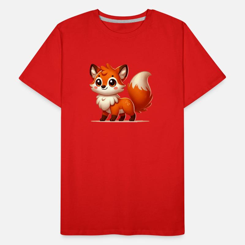 Fox Comic Men's Premium Organic T-Shirt