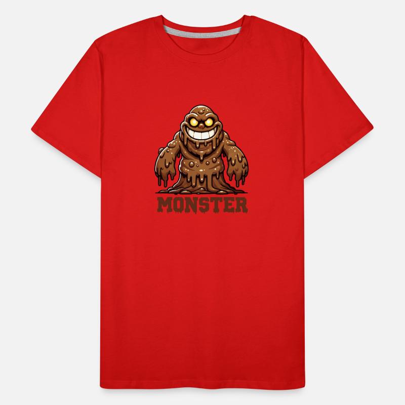 Monstre de boue T-shirt bio Premium Homme