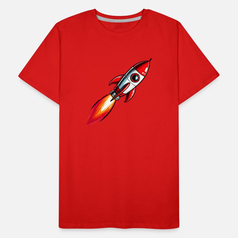 Rocket Men's Premium Organic T-Shirt
