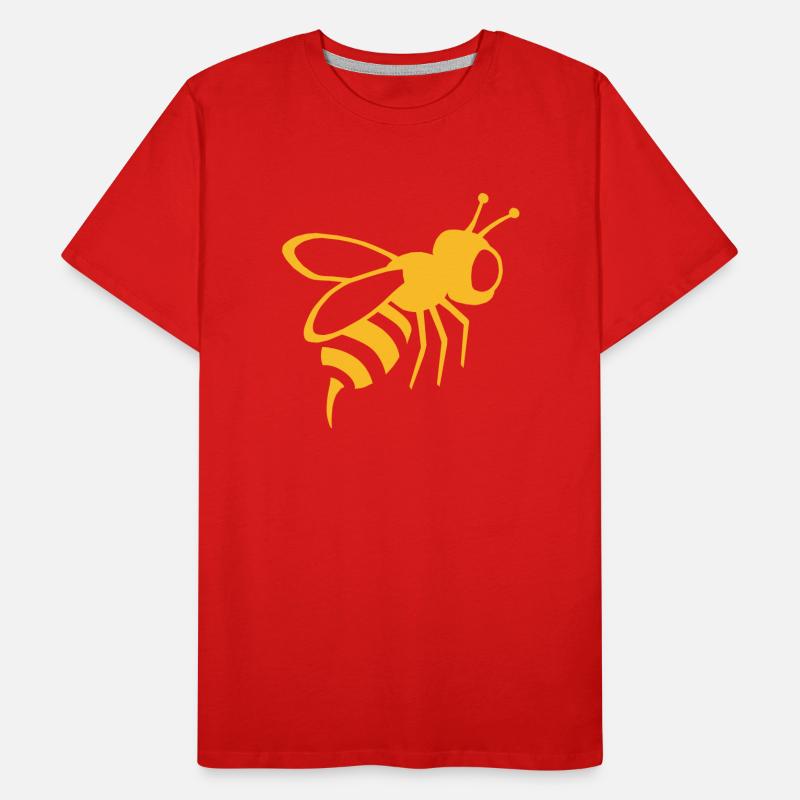 bee, wasp, insect Men's Premium Organic T-Shirt