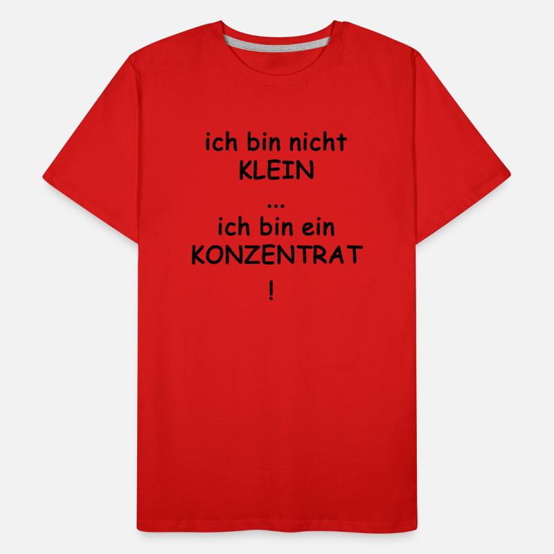 ich bin nicht klein... Männer Premium Bio T-Shirt
