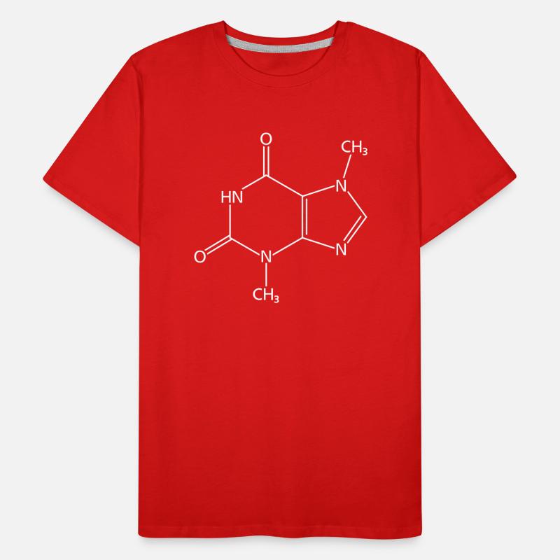 Chocolate Molecule Men's Premium Organic T-Shirt