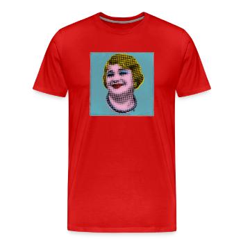 Мадам Грицацуева - The artist's love - Männer Premium Bio T-Shirt - Rot - Vorne - Damien (186cm)