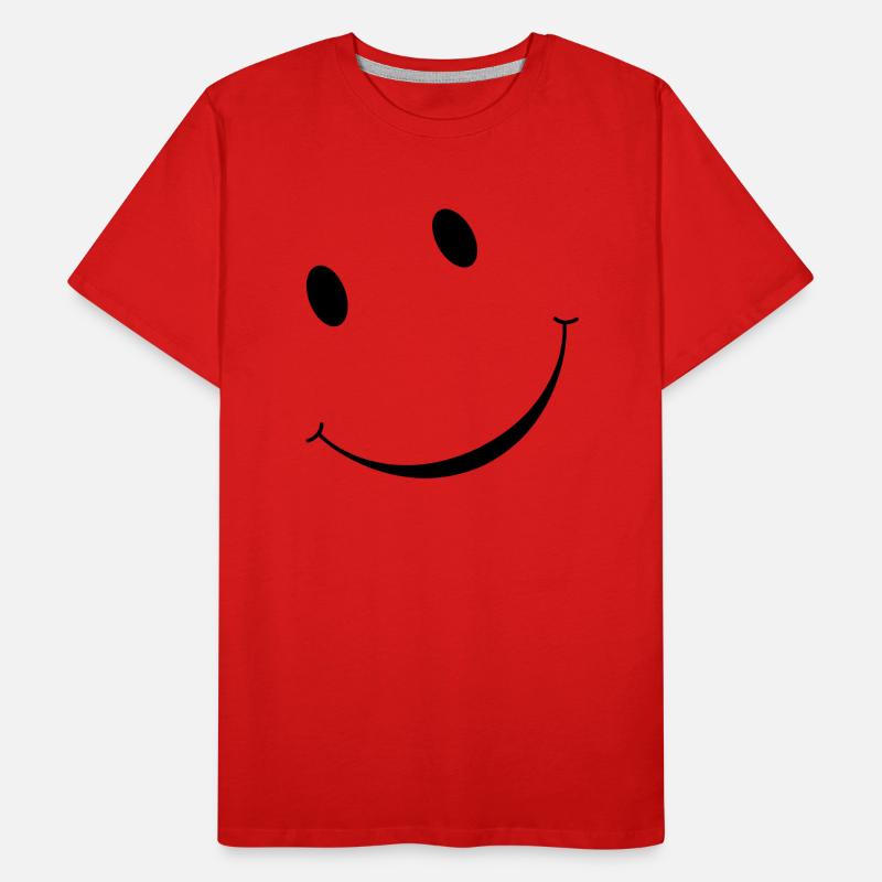 smiley :) Men's Premium Organic T-Shirt