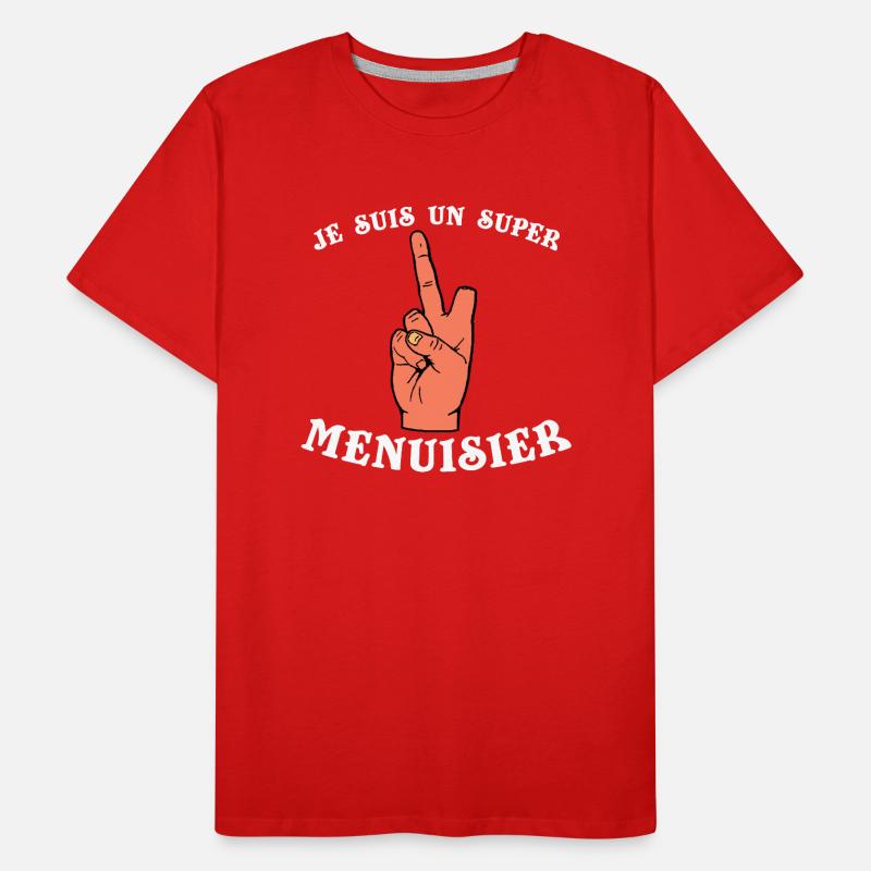SUPER MENUISIER T-shirt bio Premium Homme
