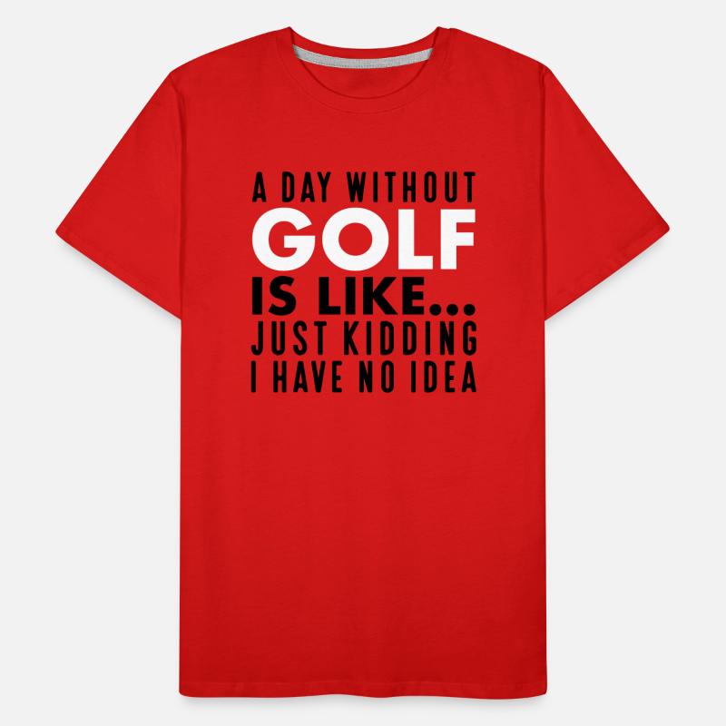 Golf T-shirt bio Premium Homme