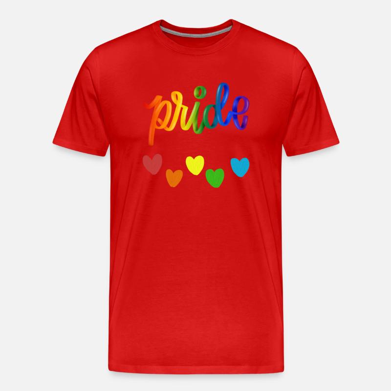 Das ultimative Pride SCD Tshirt - Männer Premium Bio T-Shirt - Rot