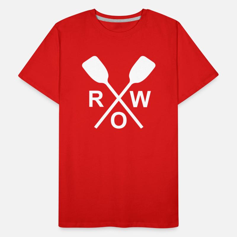 rudern Männer Premium Bio T-Shirt