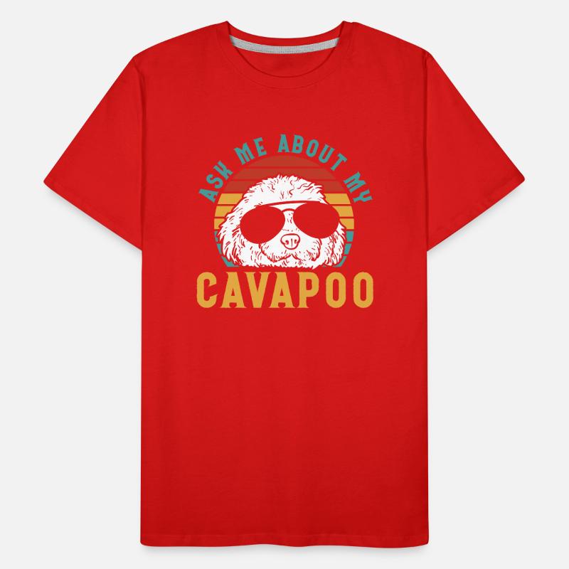 Cavapoo Cavoodle Capoodle Dog Men's Premium Organic T-Shirt