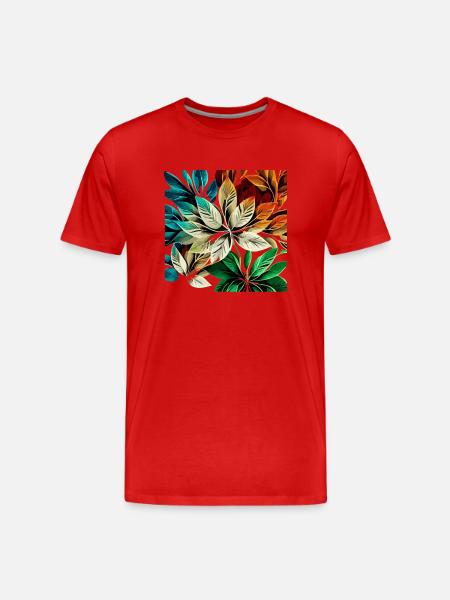 Die Anlage - Männer Premium Bio T-Shirt - Rot