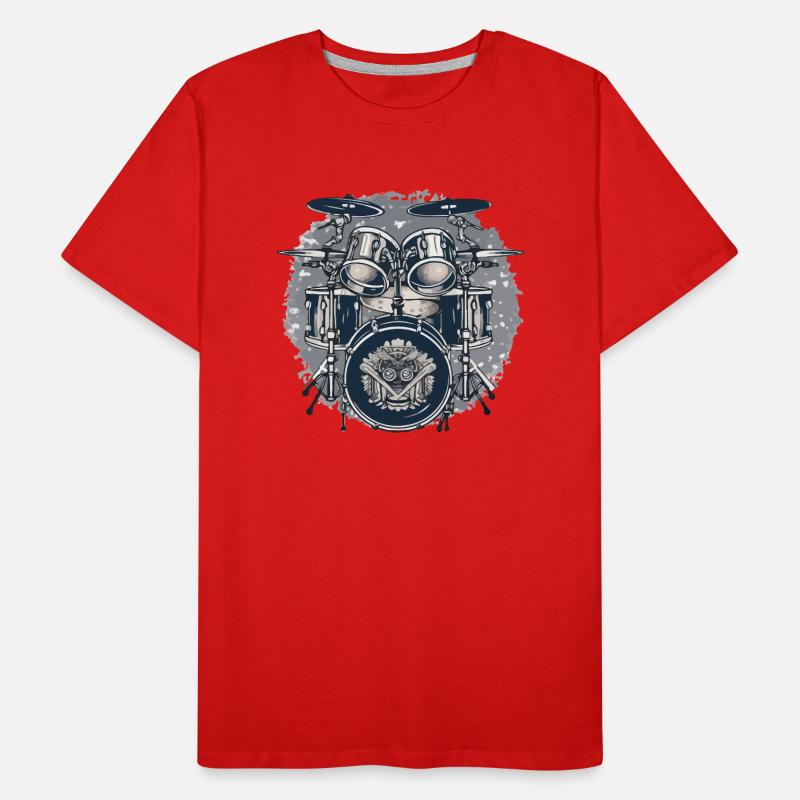 Die Batterie Männer Premium Bio T-Shirt