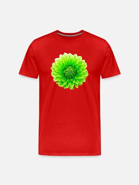 Fleur - T-shirt bio Premium Homme - rouge