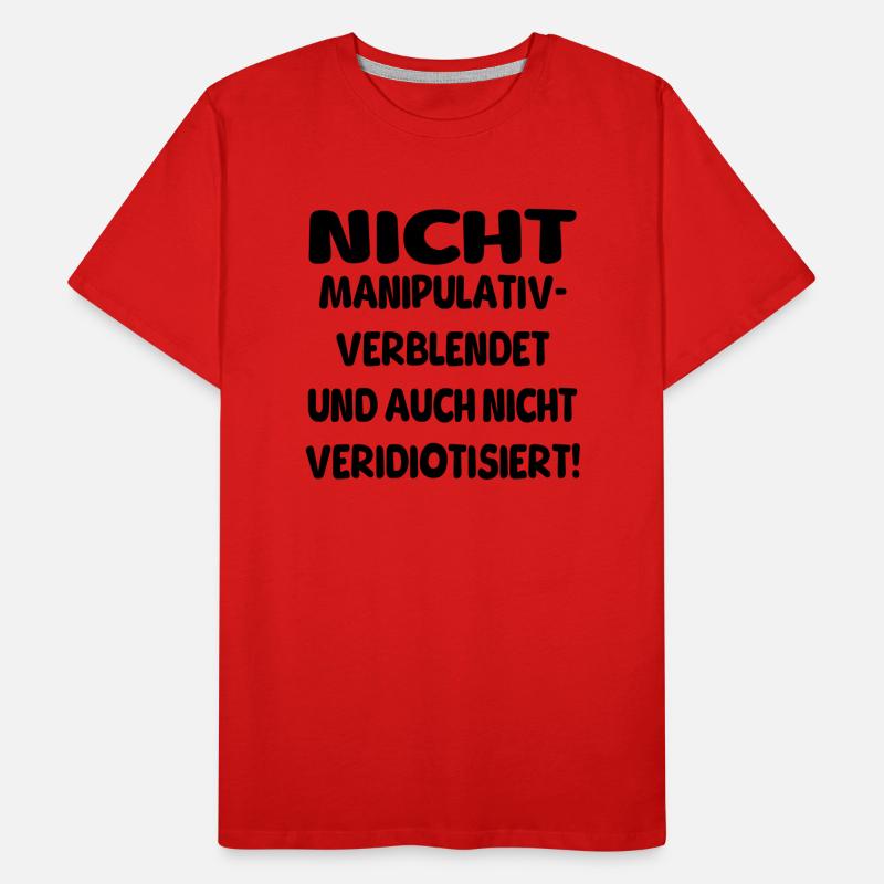 nicht verblendet Männer Premium Bio T-Shirt