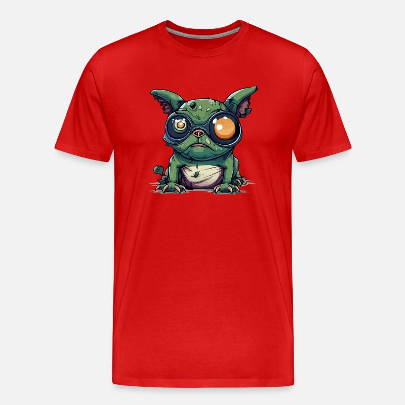 Yno le streum - Männer Premium Bio T-Shirt - Rot