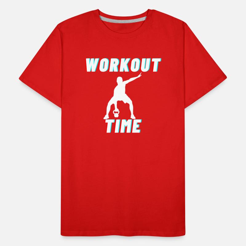 TRAININGSZEIT Männer Premium Bio T-Shirt