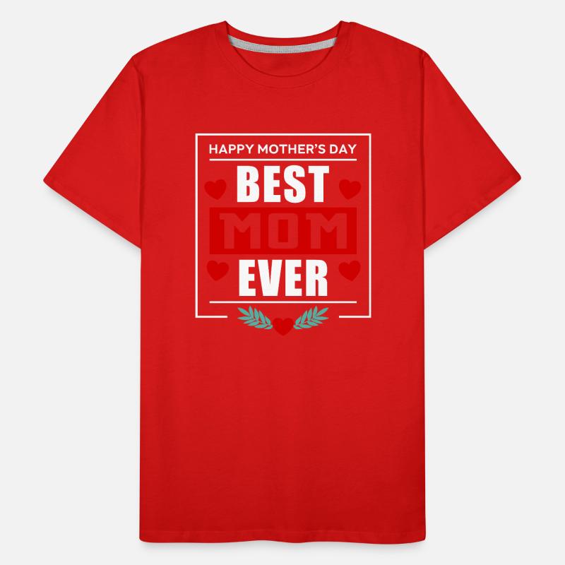 Muttertag Männer Premium Bio T-Shirt