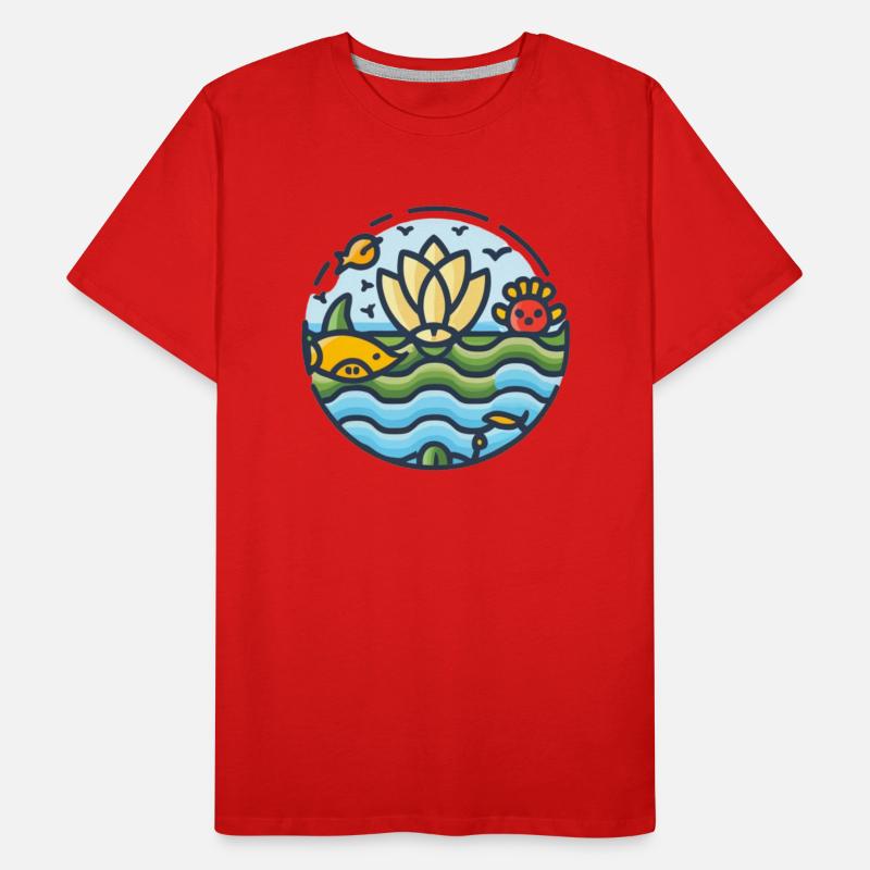 Marine Conservation T-shirt bio Premium Homme