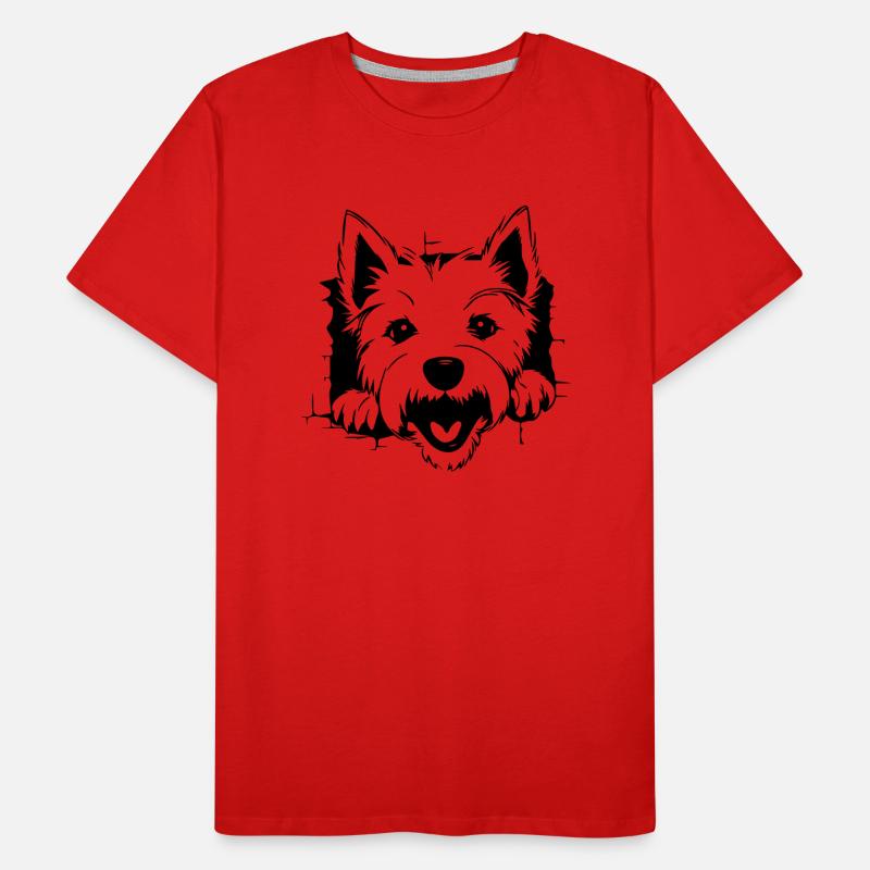 Terrier T-shirt bio Premium Homme