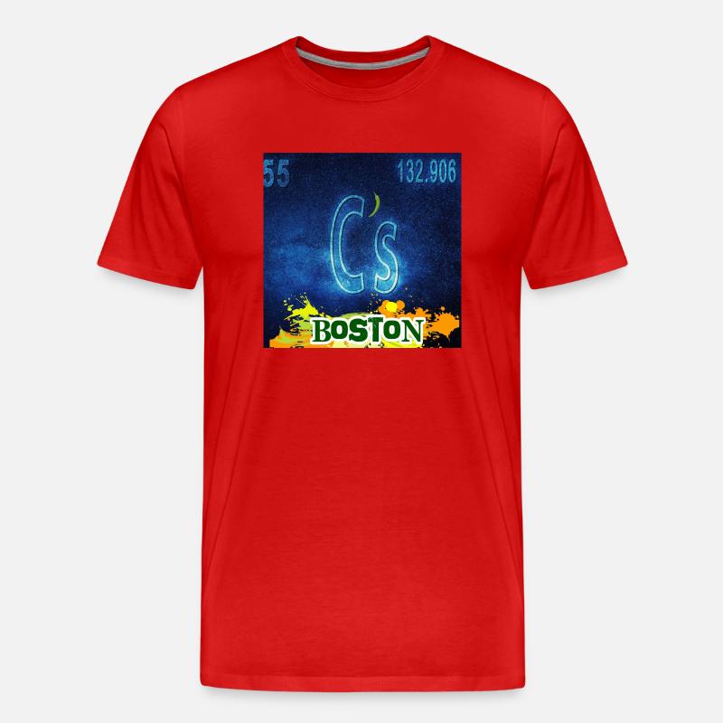 C's CHEMIE - Männer Premium Bio T-Shirt - Rot
