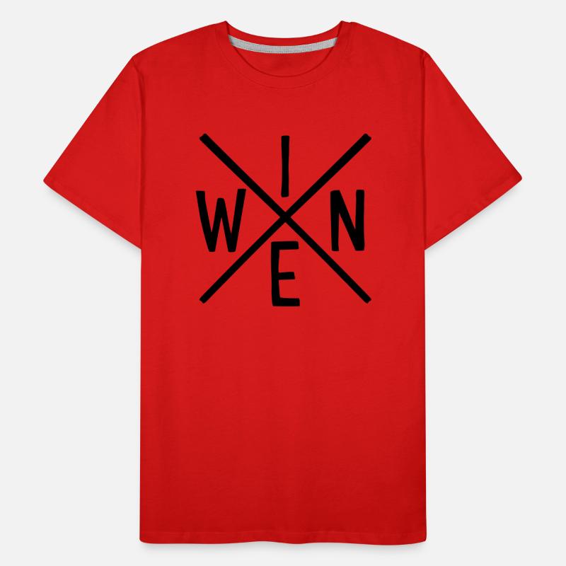 Vin T-shirt bio Premium Homme