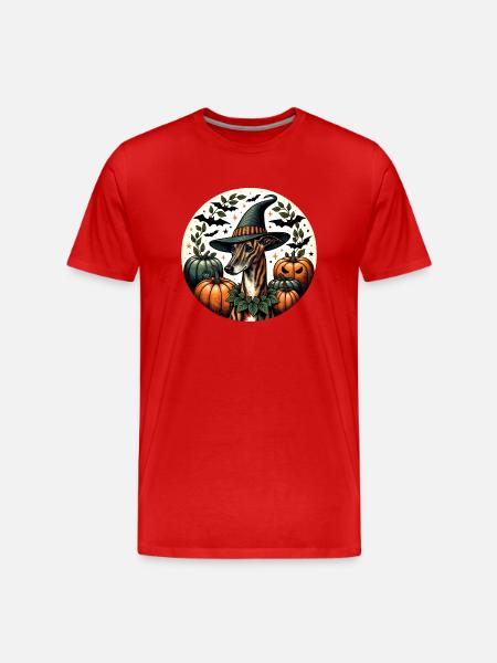 Bringé d’Halloween - T-shirt bio Premium Homme - rouge