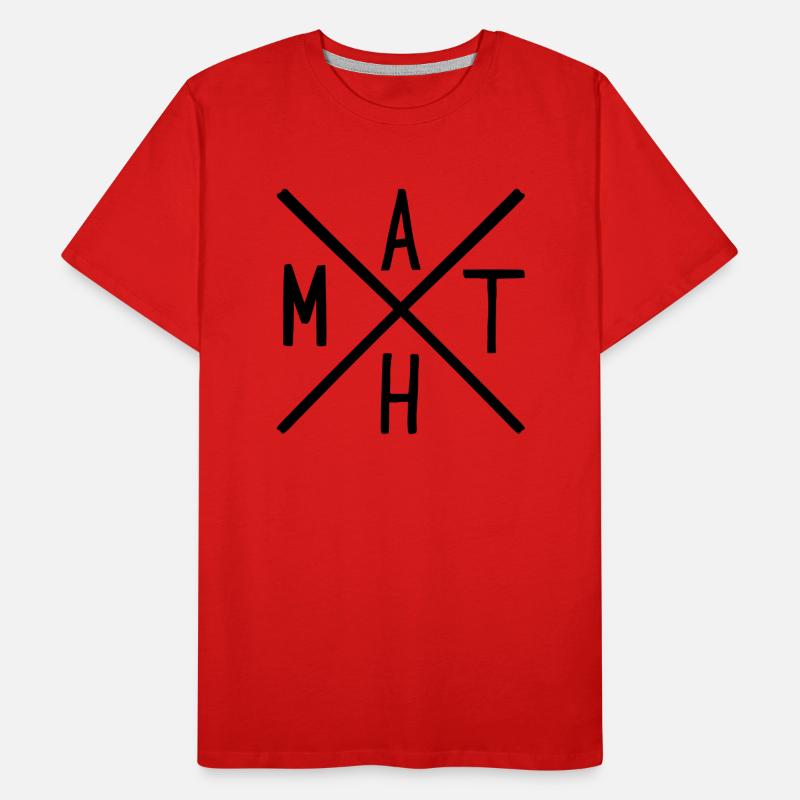 Math Men's Premium Organic T-Shirt