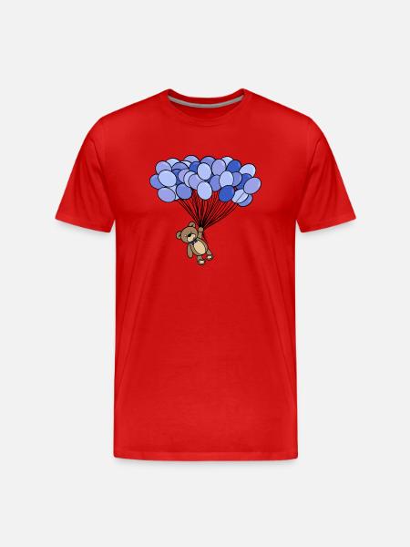 Children - Men's Premium Organic T-Shirt - red