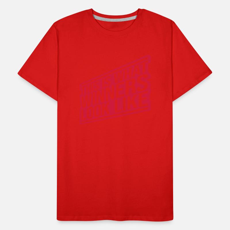 What Winners Look Like Männer Premium Bio T-Shirt